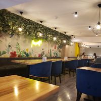 Second floor at Cafe Moose in Dushanbe