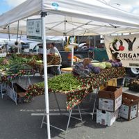 April 2016 at College of San Mateo Farmers' Market in San Mateo