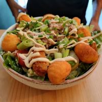 Caesar salad at Pastan Brighton in Brighton