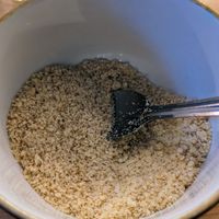 I swear their cashew parmesan is laced with crack at Pastan Brighton in Brighton