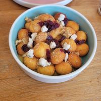 Loaded gnocchi with blue cheese at Pastan Brighton in Brighton