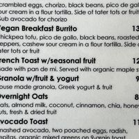   at Dolores Park Cafe in San Francisco