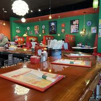 Interior shot  at The Friendly Toast in Portland