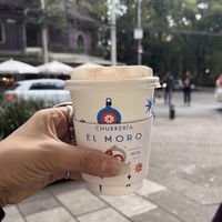 Chocolate oaxaqueño (rico!)  at Churreria El Moro - Michoacán in Mexico City