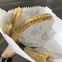 Churros 😭  at Churreria El Moro - Michoacán in Mexico City