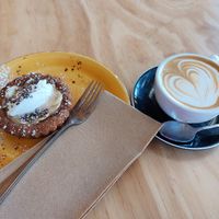 Banoffee pie at Hustl. cafe in Queenstown