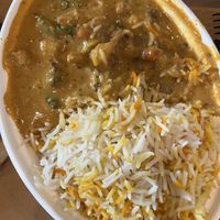 Southern curry  at Tikka Shack in Charlotte
