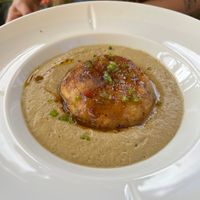 Gratin d’Igname et sauce cacahuète at JS The Garden in Baie-mahault