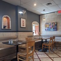 Inside the restaurant at The Breakfast Pig in Sault Ste Marie