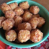 Tater tots  at Square Cafe in Pittsburgh