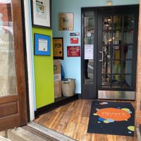 Main entrance  at Square Cafe in Pittsburgh