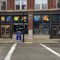 Side entrance   at Square Cafe in Pittsburgh