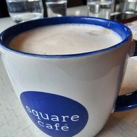 Hot chocolate at Square Cafe in Pittsburgh