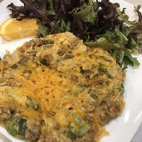 Italian Just egg scramble  at Square Cafe in Pittsburgh