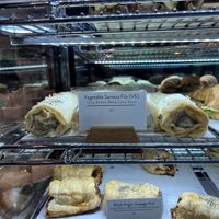 Example of labelled display cabinet  at Barker's Foodstore & Eatery in Geraldine