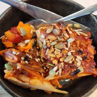 Veg Bake at Barker's Foodstore & Eatery in Geraldine