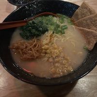 Vegan miso ramen  at hapa in Portland