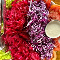 side salad - 260Rs  at Lumuma in Varkala