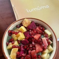 Spirulina bowl   at Lumuma in Varkala