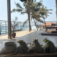Spring roll  at Lumuma in Varkala