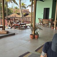 Upstairs  at Lumuma in Varkala