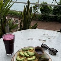 Raw papaya saladd  at Lumuma in Varkala