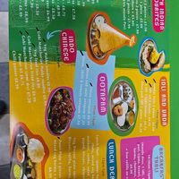 Marked items are vegan at Pappu Dosa in Patchway