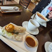 fresh summerrolls with dip at Chay Viet in Berlin