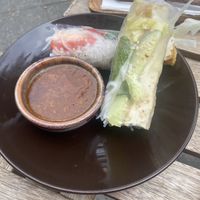 Fresh rolls  at Chay Viet in Berlin