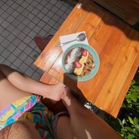   at OYES Smoothies and Happy Food in Chiang Mai