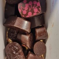 Vegan Pralinen at Chocolatier Van Oost  in Bruges