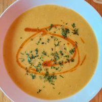 Lentil soup. at HAPPA Restaurant in Berlin