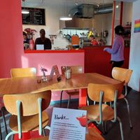 Interior. at HAPPA Restaurant in Berlin