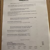 Delicious food and wine pairings  at HAPPA Restaurant in Berlin