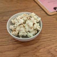 Complementary popcorn: 4/5 at HAPPA Restaurant in Berlin