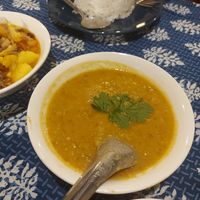 Dal soup at Everest 8848 in Chiang Mai