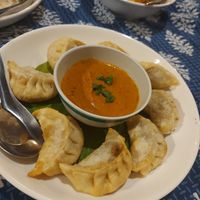 Fried momos at Everest 8848 in Chiang Mai