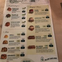 Menu  at Organic Lovers Torino in Turin