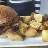 Burger at Organic Lovers Torino in Turin