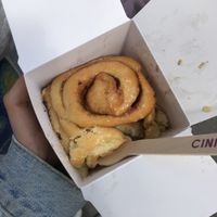 Vegan cinnamon roll  at Cinnamood in Hamburg