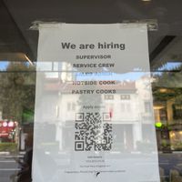 The owner is looking for a vegan baker to help him   at Gobi Desserts in Central Singapore