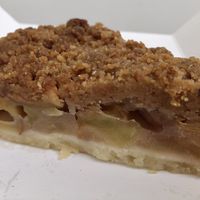 Apple crumble tart  at Gobi Desserts in Central Singapore