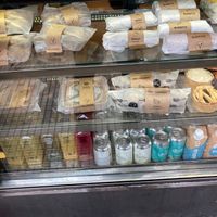 Savory takeout and drinks at Craft Vegan Bakery Palermo in Buenos Aires