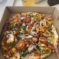 Vegana - nice fresh toppings   at Ava Pizzeria in Charlotte