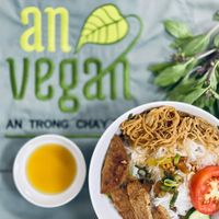Rice noodle - Bun Thit nuong  at An Vegan in Ho Chi Minh City