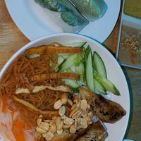 Bún cha giò chay at An Vegan in Ho Chi Minh City