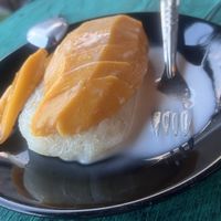 Mango sticky rice  at Rasta View in Koh Chang
