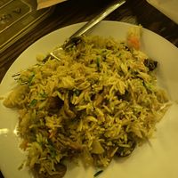 Mushroom rice  at Vegan India - Stapleton Rd in Bristol