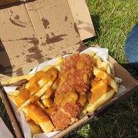 Fish and chips at Elland Fish & Chips in Elland