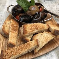 Sauteed champignons  at The Old Pharmacy in Ponta Do Sol
